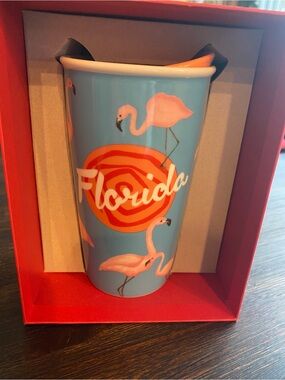 Starbucks 2015 Rare Florida Ceramic Tumbler